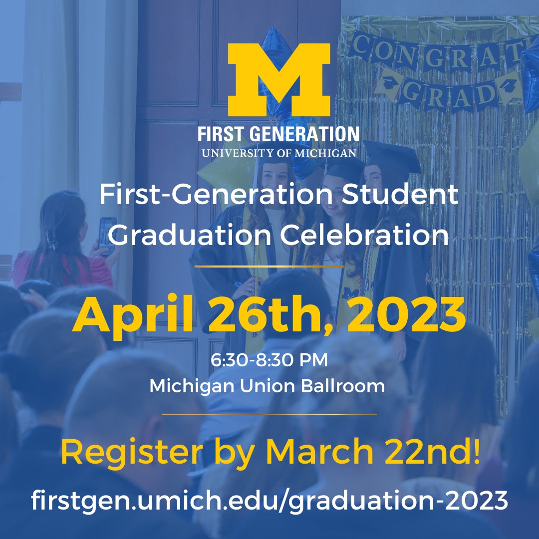 UMfirstgen tweet media