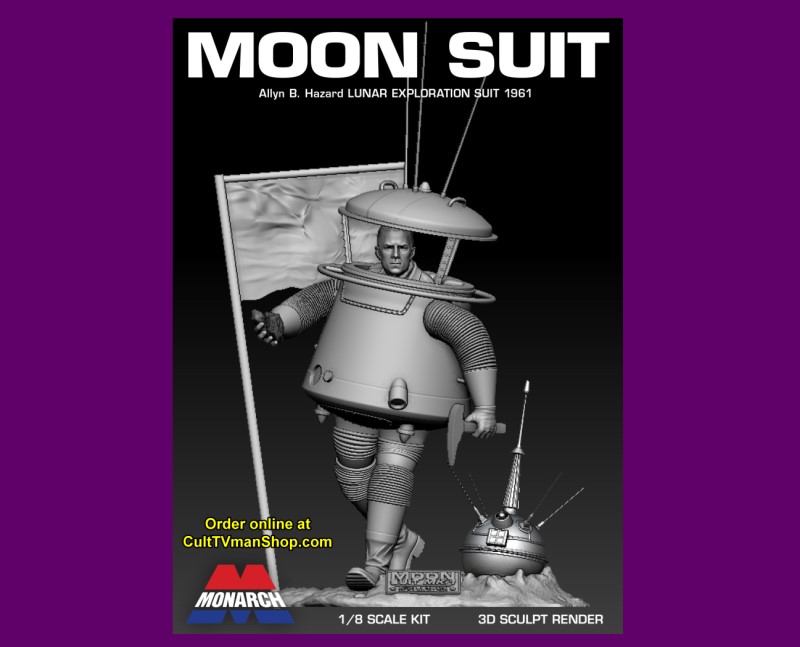 CultTVman's tweet photo. Now that the Fly is out, Monarch Models is working on their next releases. The Moon Suit is in development and should be coming in late 2023. Please note, this could be delayed. Here is a look a the 3D design. #MonarchModels #MoonSuit
https://t.co/JelP2F956E https://t.co/0PNqbxdskA