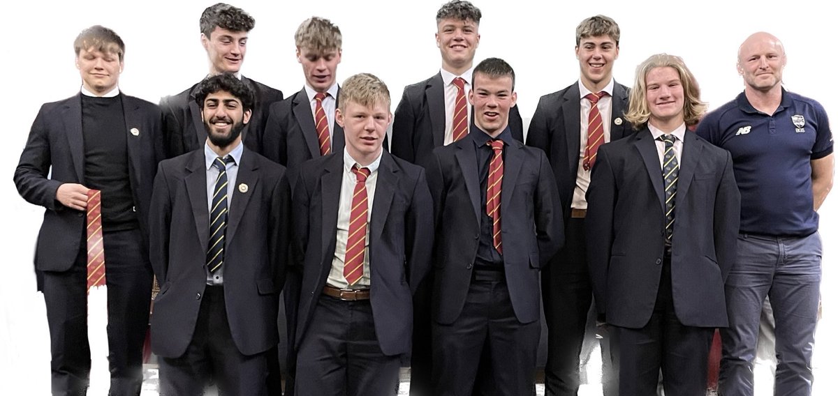 BGSRUFC's tweet photo. Huge congrats to the boys ⁦@BradfordGrammar⁩ receiving #FullColours for rugby #BoystoMen. 
A very gifted cohort with a great work ethic who’ve truly excelled this year, supported by a committed wider #squad of great individuals. #BGSRugby #Skilled #Smart #Sociable #HocAge https://t.co/EPFRwrSDfC