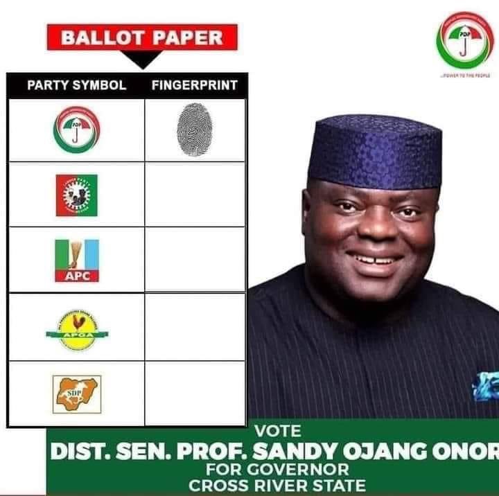 OnorSandy's tweet photo. On March 18th, 2023, Please Vote Sandy/Emana. Vote the PDP from top to bottom to reclaim Cross River State. https://t.co/CHKjRVeFxS