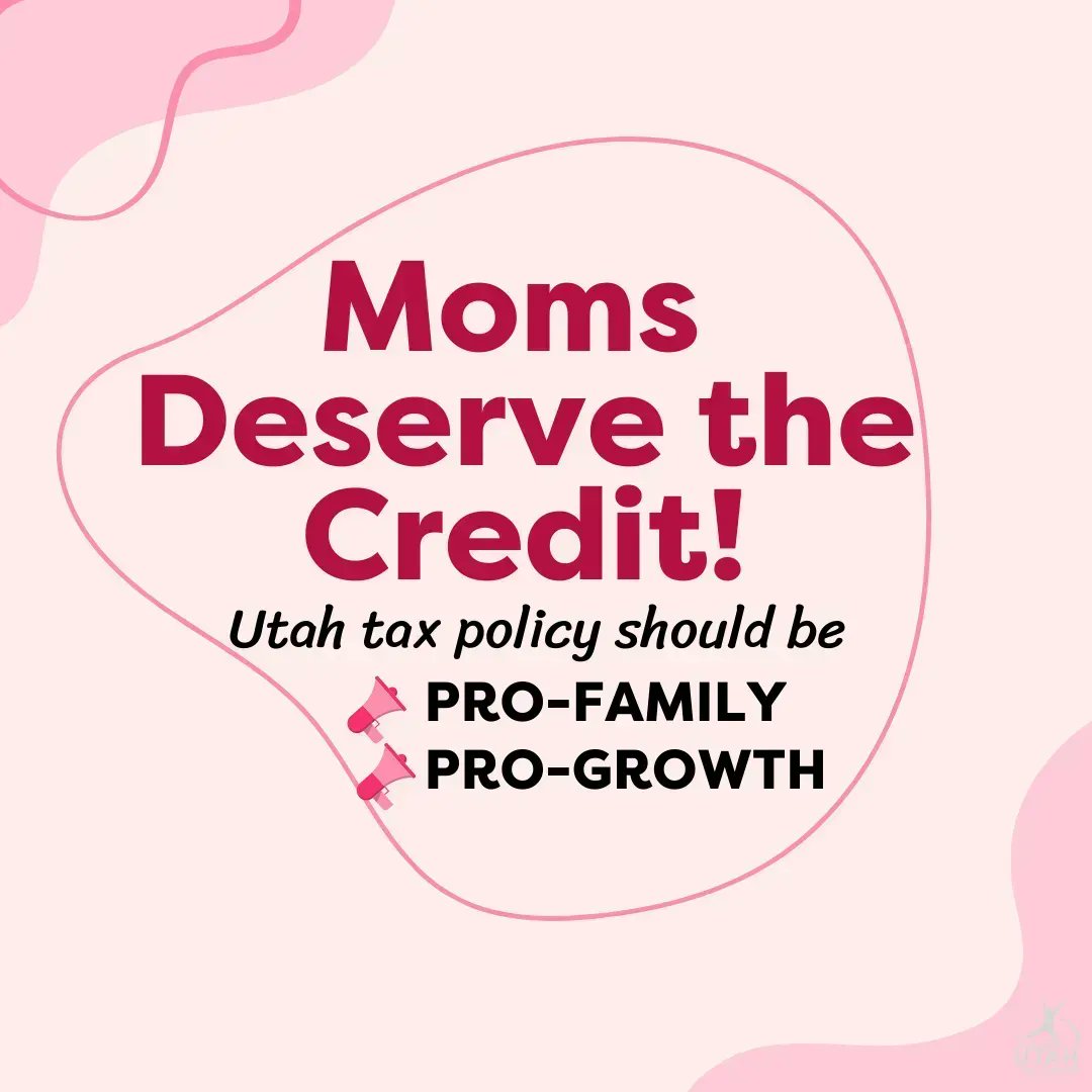 utchildren's tweet photo. Moms Deserve the Credit! 

Contact your representative and celebrate Women's History Month by making life better for working women all over the country. 

#utahchildren #utahmoms #womenshistorymonth https://t.co/NzCzgBFoKE