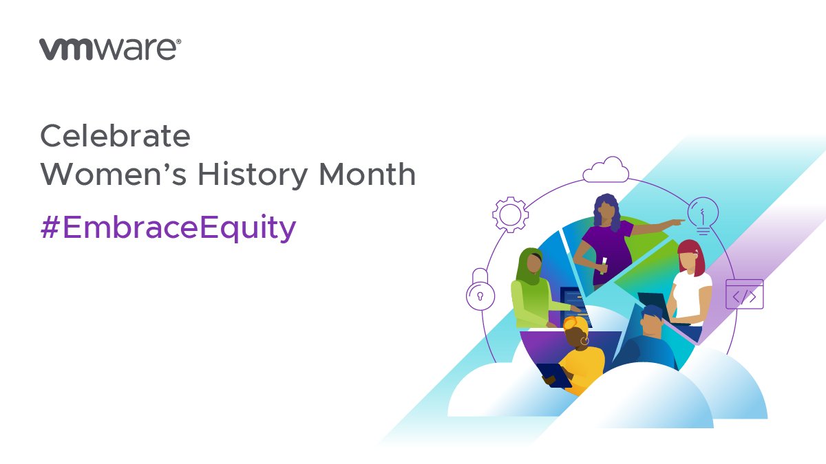 vmwarenews's tweet photo. Thanks to the hard work, sacrifices and dedication of generations of women, VMware is happy to take part in the celebration of Women’s History Month, an annual observation dedicated to celebrating and uplifting the millions of women who have fought for a more equitable world. https://t.co/1Fe9FRW4IB