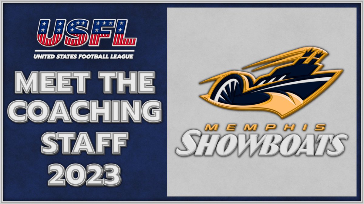 Today we begin an eight part series diving into the USFL team's coaching staffs. We start with the USFL's newest team, the Memphis Showboats!
Link: youtu.be/IUlPTdan0uQ

#SHOWTIME🚤 #MemphisShowboats #USFL #USFLNetwork