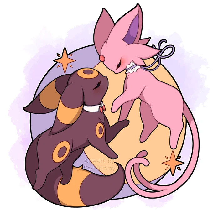 I think my Eeveelution drawings   
