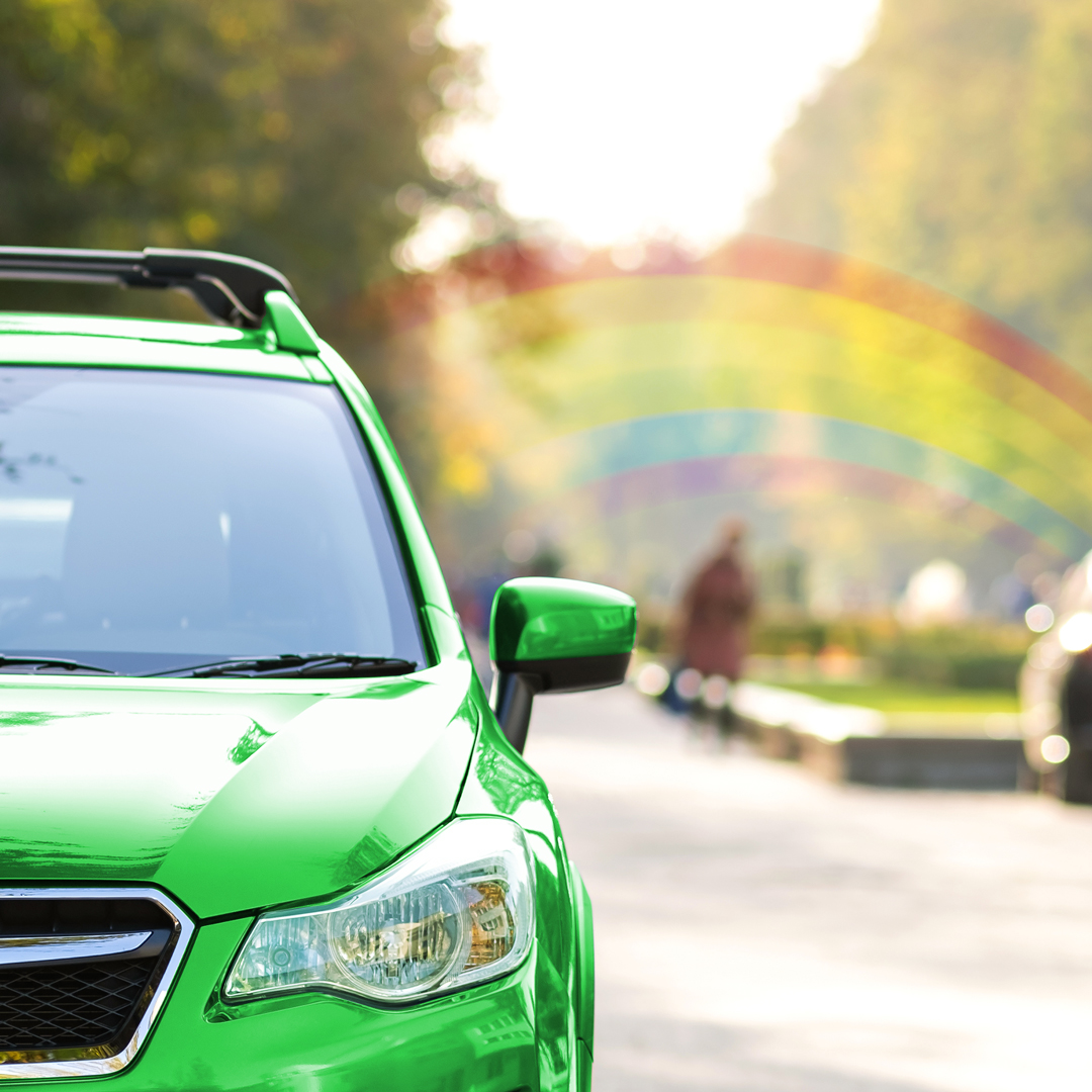 TMRQld's tweet photo. You feeling lucky? ☘️

In honour of Saint Patrick's Day, we've done a count of all the green cars registered in Queensland. Wanna take a guess at the percentage? https://t.co/Hkzchb6HOJ