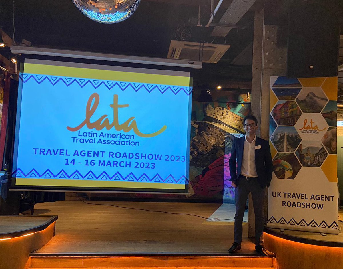 wearelotuscomms's tweet image. ✨ And that’s a wrap! 3 cities, 3 stages, a 🚎, a glitter ball 🪩 and a little bit of samba! Great to host the first UK travel agent #LATARoadshow series. A big thanks to @danielmcgibbs for hosting 👏. @latauk