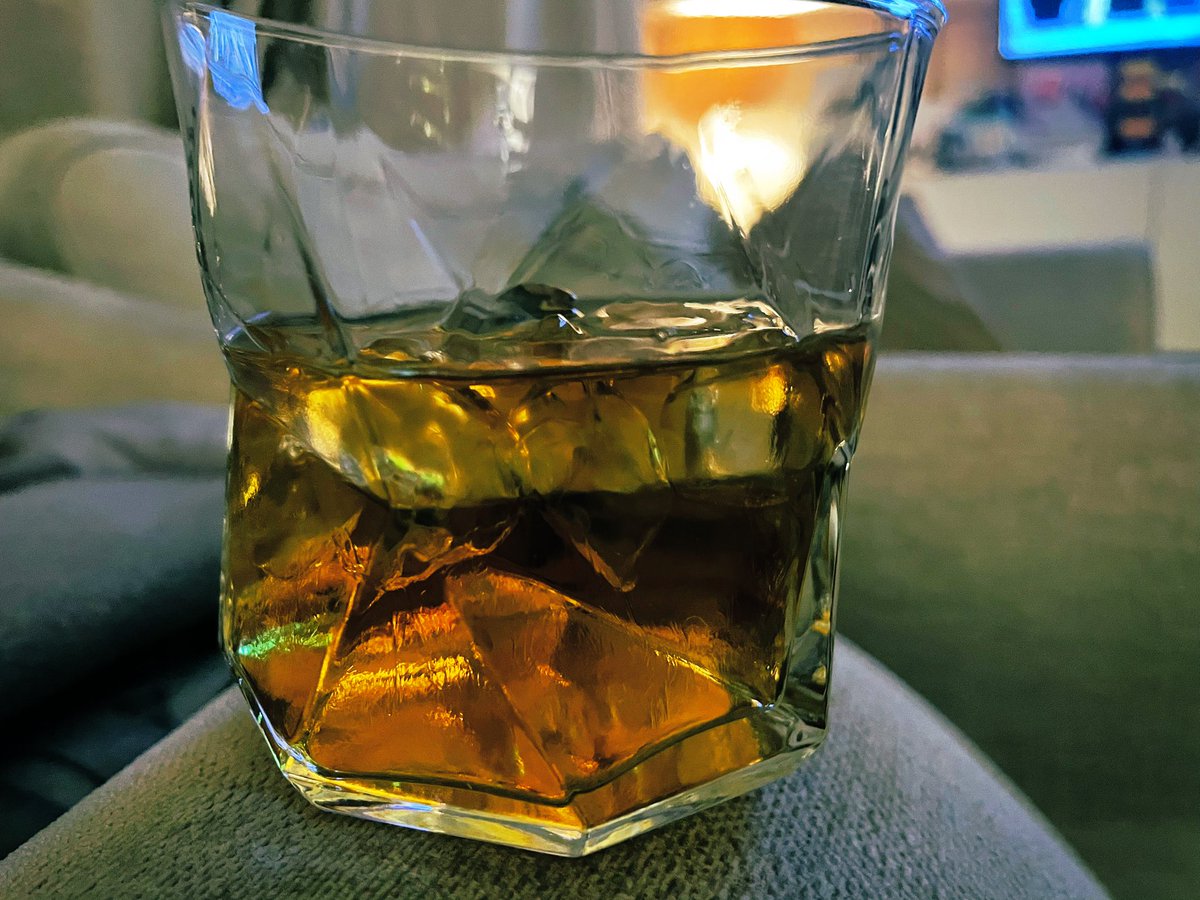Back home now and it’s time for a single malt whiskey on a little ice. Fully deserved I think. #doublewinners