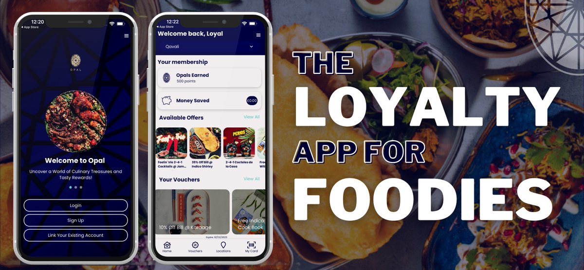 Calling foodies! 📢 🍽️ A new loyalty app has arrived from the team behind <a href="/Indico_street/">Indico Street Kitchen</a> (and soon to open The Mayan, to be located on Canalside)! The Opal Loyalty Club app has loads of benefits - find out more via 👉 Google Play opalclub.co.uk or App Store <a href="/opalclubuk/">Opal Loyalty Club</a>