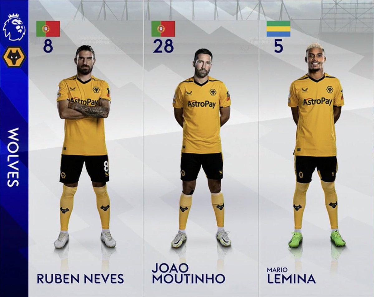 WeAreWolvesFans's tweet photo. I still can’t help but laugh at Sky’s laziness when it comes to this😂

Look at Moutinho’s legs😂😂

#wwfc https://t.co/gv039eeZRI