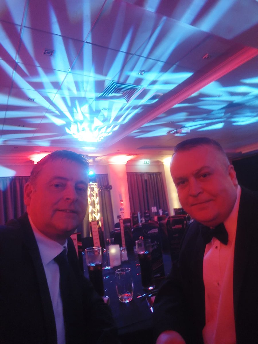 What a great night at the <a href="/warringtonnews/">Warrington Guardian</a> Community awards with <a href="/RecoveryAllStar/">Recovery AllStars football team</a> . 
Humbled to be in a room full of amazing and inspirational people.  Plus a welcome meet up with Chris from <a href="/Directions4Men/">DirectionsForMen</a>