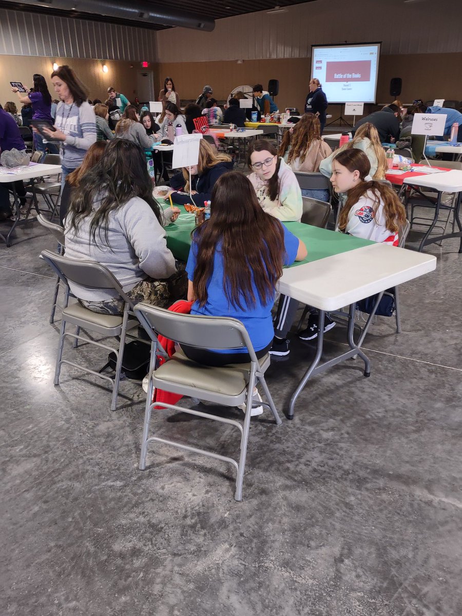 LibraryNpms's tweet image. Today was our 7th &amp;amp; 8th graders turn to show their stuff at the Truman Book Battle! The Roaring Grizzlies definitely made their mark this year! #NPMSGrizzlies #WSDLibraries