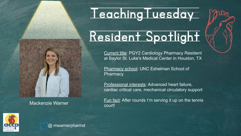 accpcardprn's tweet photo. Check out our #teachingtuesday on EKOS next week lead by 🫀 💊 and 🎾 superstar @mwarnerpharmd! https://t.co/q0TgGFkb8R