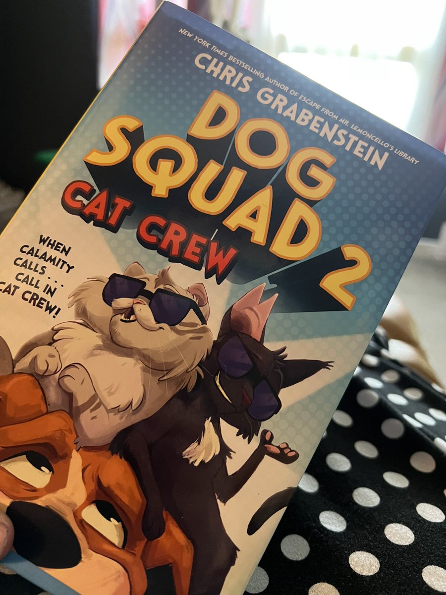 A nice way to spend a late afternoon. @CGrabenstein #books #Reading #whatthelibrarianread #schoollibrarian #booknerd #read4fun #blessedlibrarian #chapterbooks