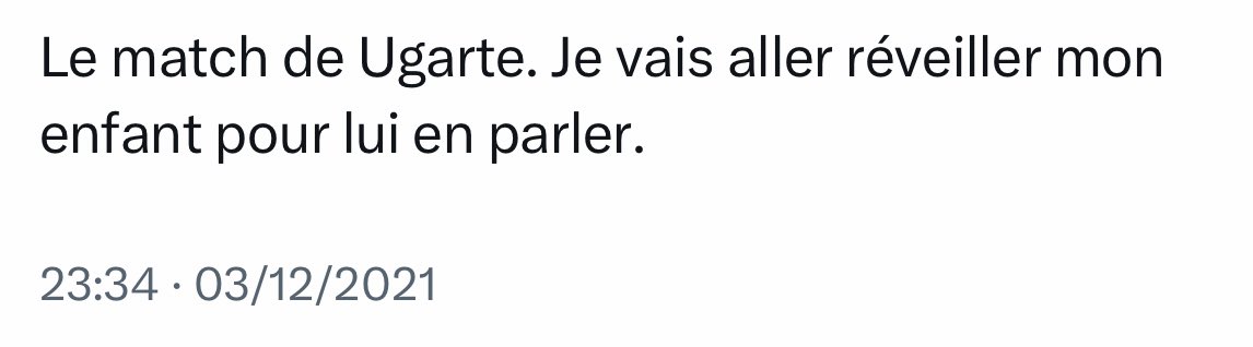 Je vais le réveiller de nouveau.