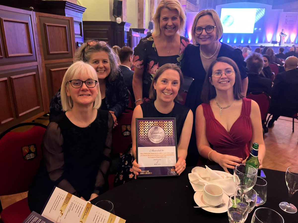 alisontennant1's tweet image. #MMBizAwards23 Sadly didn't win but still glad we are doing this work to improve patient outcomes through PGx! @BWC_NHS @inagenedx @WMRGL
