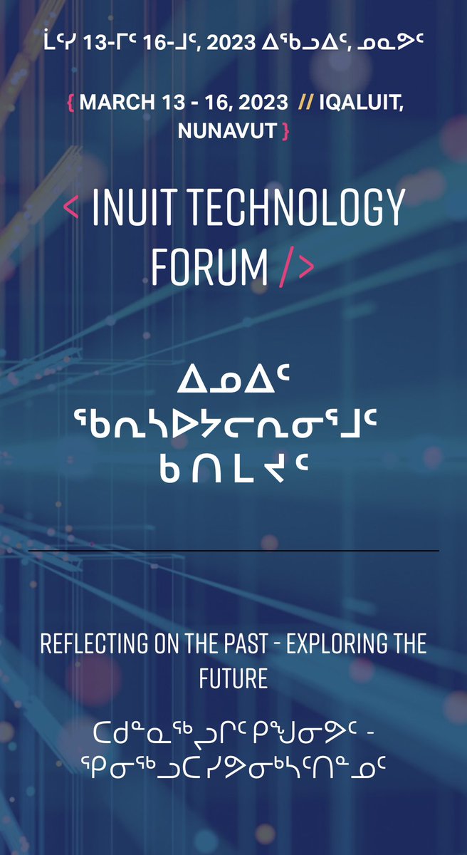 madinuk's tweet image. Attended QC’s inaugural Inuit Technology Forum this week in Iqaluit.  Lots of great sessions.  Fantastic to see Federal Govt reps attend especially depts or agencies that have never been up to Nunavut.  Shout out to @haywardjen for all her hard work.  #InuitTech #InuitInnovation