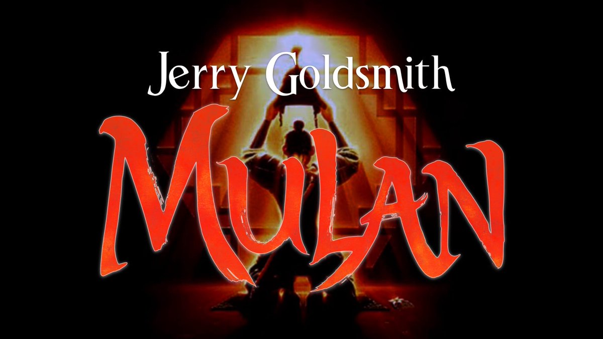 Join us on Saturday for another look at the music of #JerryGoldsmith. This time, we're cracking open #Mulan . Details at scoringarts.com.