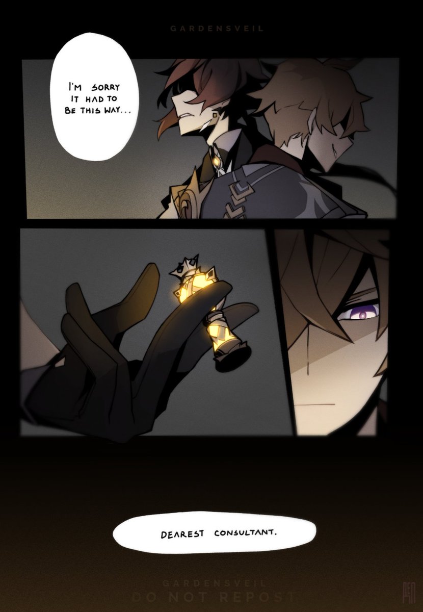 I've been trying to think so hard but I feel like it might be this genshin comic??? https://t.co/IO4NwR9UYs