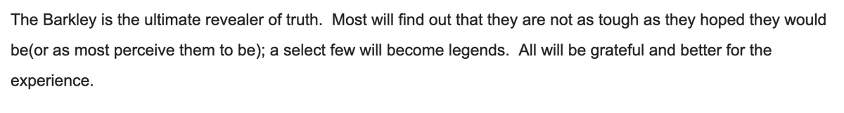 Barkley self-evident truth #20
#BM100
