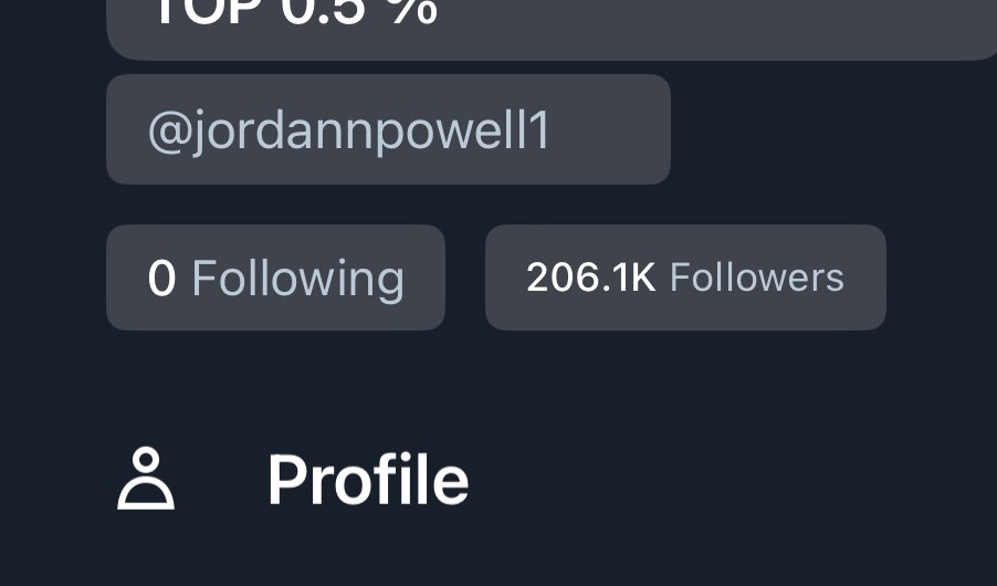 Jordan Powell Onlyfans🔞 TOP 0.5 % on Twitter: "uhmmm why did i lose my entire following list