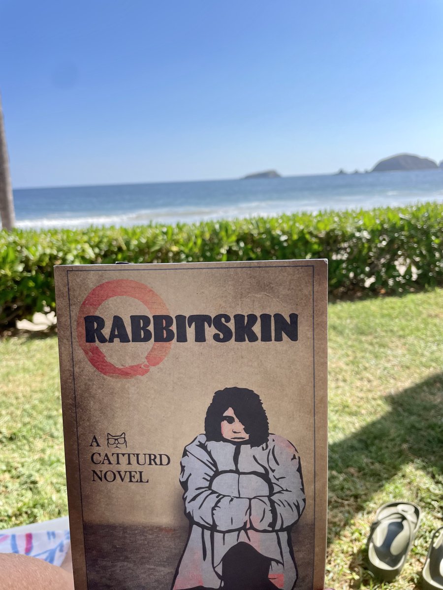 BiomagnetismUSA's tweet photo. @catturd2 Chilling and reading in Mexico 🇲🇽 … right now 😍 @catturd2  #rabbitskin https://t.co/47qINtqZ3H