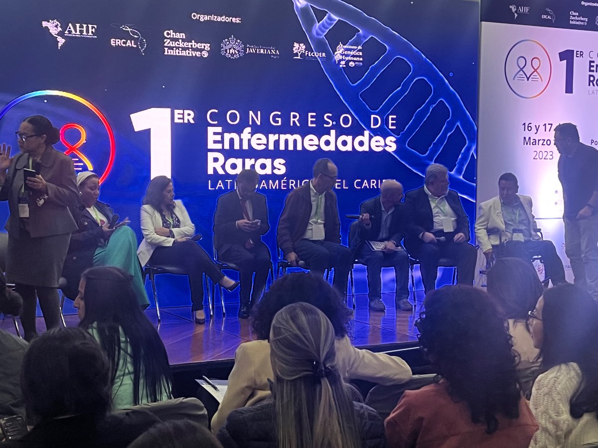 Gabriela Repetto 🧬 (@gmrepetto) on Twitter photo Terminando un muy inspirador 1er dia del congreso de #EnfermedadesRaras en Latinoamérica y el Caribe, con panel de líderes de agrupaciones de pacientes de la region 🇧🇷 🇨🇱 🇨🇴 🇵🇦 🇵🇪 🇨🇷 🇲🇽 . <a href="/AmeriHealthFoun/">Americas Health Foundation (AHF)</a> <a href="/FECHER_CL/">FECHER Federación Chilena de Enfermedades Raras</a> <a href="/fenpofChile/">FENPOF CHILE 🇨🇱</a> Terminando un muy inspirador 1er dia del congreso de #EnfermedadesRaras en Latinoamérica y el Caribe, con panel de líderes de agrupaciones de pacientes de la region 🇧🇷 🇨🇱 🇨🇴 🇵🇦 🇵🇪 🇨🇷 🇲🇽 . <a href="/AmeriHealthFoun/">Americas Health Foundation (AHF)</a> <a href="/FECHER_CL/">FECHER Federación Chilena de Enfermedades Raras</a> <a href="/fenpofChile/">FENPOF CHILE 🇨🇱</a>