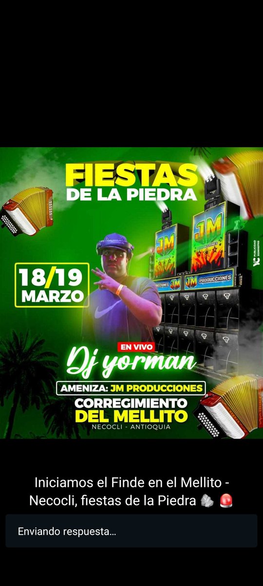 UraSoundsystem's tweet photo. Estamos melos este fin de semana🙌🏿
Ya se programaron??? No dejes que te lo cuenten, vive la experiencia de la cultura picotera de Urabá🥳🥳🥳
@RafaelP22577078 @musicadelcarib @ElGranLatidoSS @elgranlatido 
@SonicStreetTech https://t.co/BdkHKpq1zV