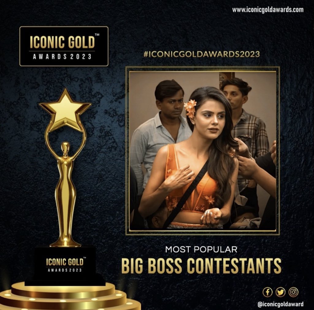 Trupti3108's tweet photo. @IconicGoldAward Lovely❤ https://t.co/c5JqorojEG