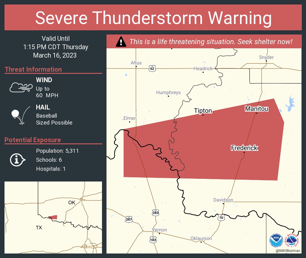 NWS Severe Tstorm on Twitter "Severe Thunderstorm Warning continues
