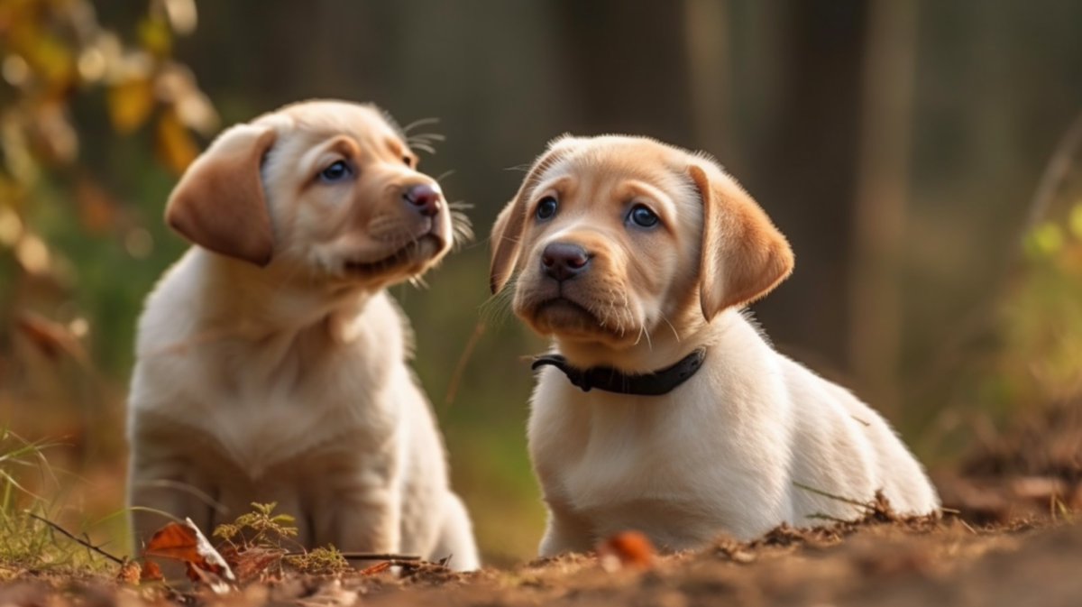 Excited to share the latest addition to my #etsy shop: Two Extra Cute #LabradorPuppies Pet Portrait print, animal, pet illustration, home decor, dog art, wall art, Framed Unframed Poster etsy.me/42gvCG3 #bedroom #landscapescenery #horizontal #twopuppieslabrador