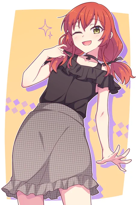 おさげ喜多ちゃん75日目。#100日チャレンジ 