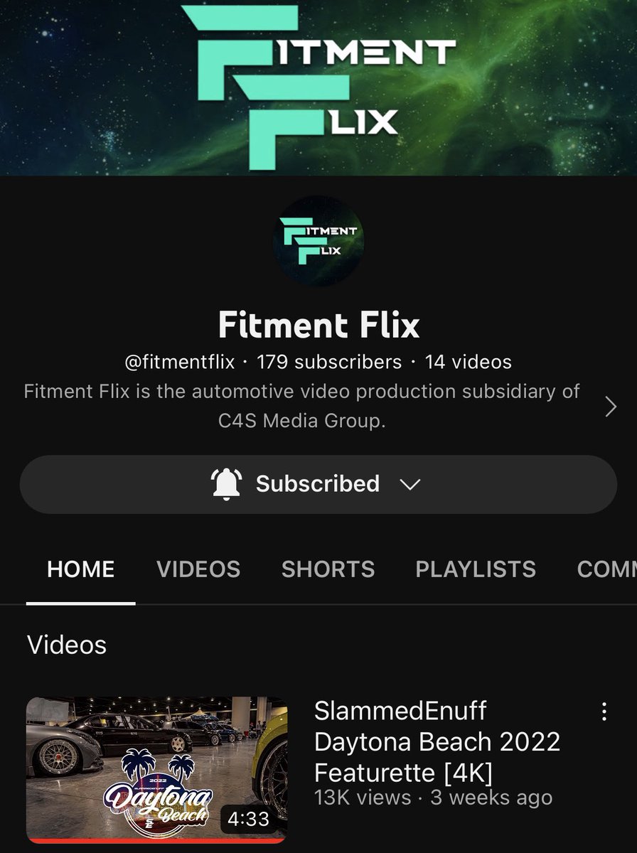 jbxclusive's tweet image. 13.4K views and climbing!!!

I’m overwhelmed by the love, Thank you guys so much!!!!

#SlammedEnuff Daytona 2022 | Featurette
youtu.be/WxAhyUw2UTU