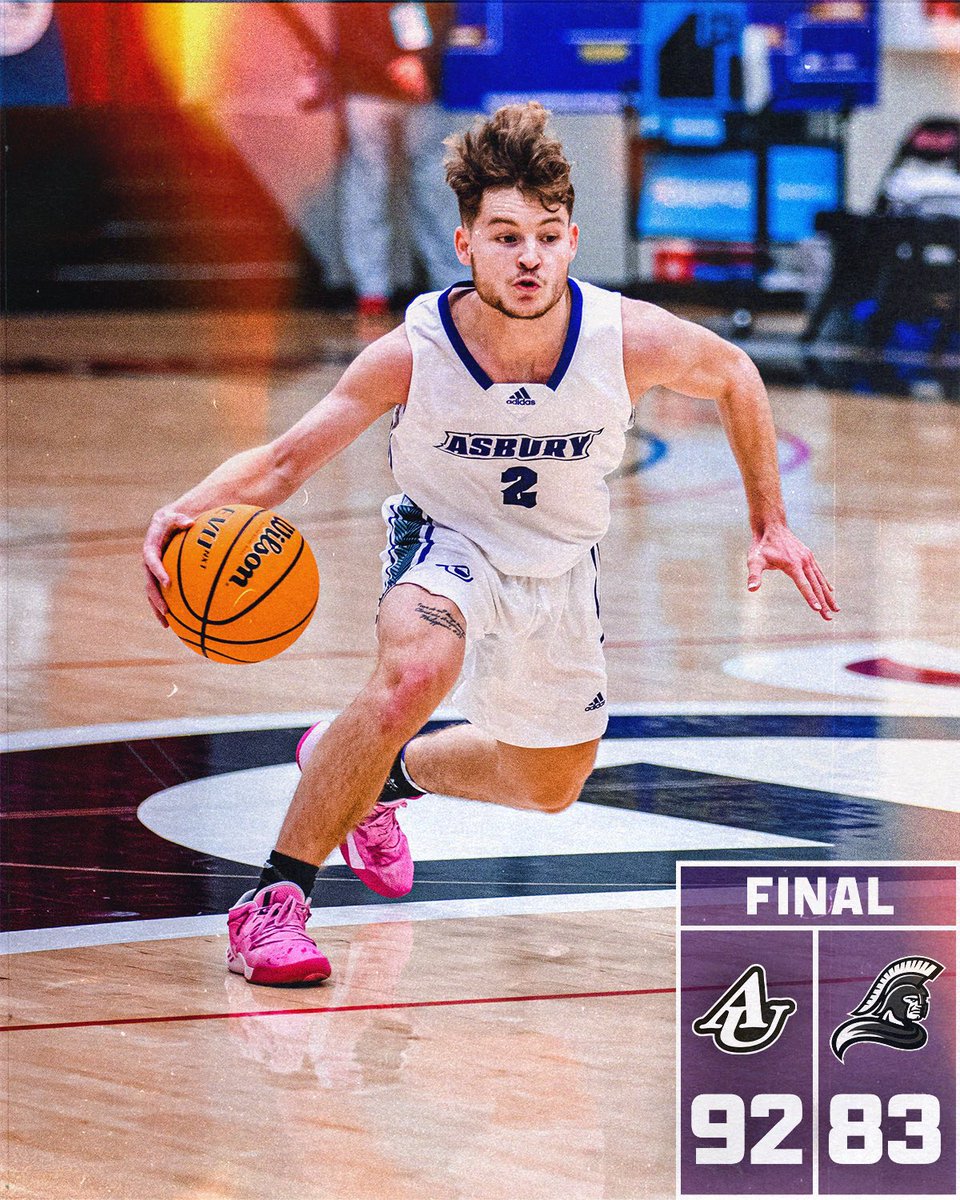 AsburyEagles's tweet photo. DOUBLE DUBS‼️✌🏼
•
•
Both @AsburyHoops &amp; @AsburyWHoops pull out impressive wins on Day 2 on @TheNCCAA National Tournament!
•
•
#TeamAU #D3Hoops https://t.co/9kinCSXgb3