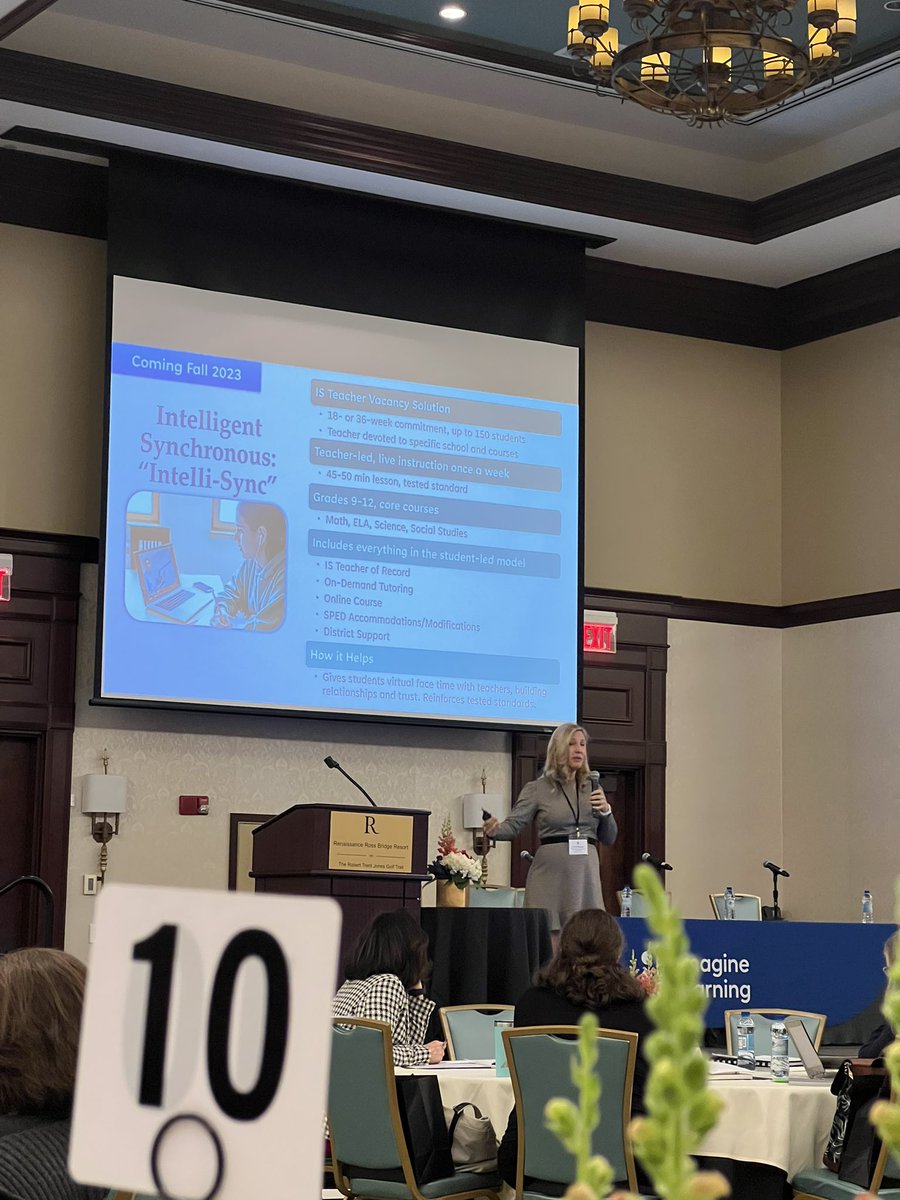 SheniquaRobers2's tweet photo. Imagine Learning Conference: Addressing Teacher Vacancy. #ILAL23 https://t.co/RtkGlwIq3J