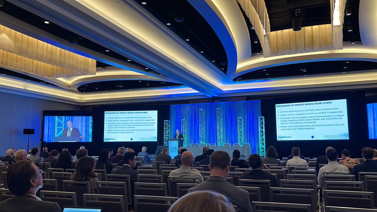 #SESAUA2023 Great lecture on LUTS following surgical treatment of BPH
