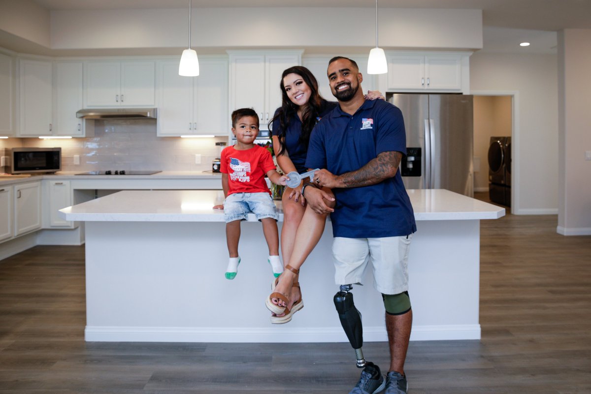 Homes For Our Troops is a publicly funded 501(c) (3) nonprofit organization that builds and donates specially adapted custom homes nationwide for severely injured post-9/11 Veterans, to enable them to rebuild their lives. Learn more: hfotusa.org #HomesForOurTroops