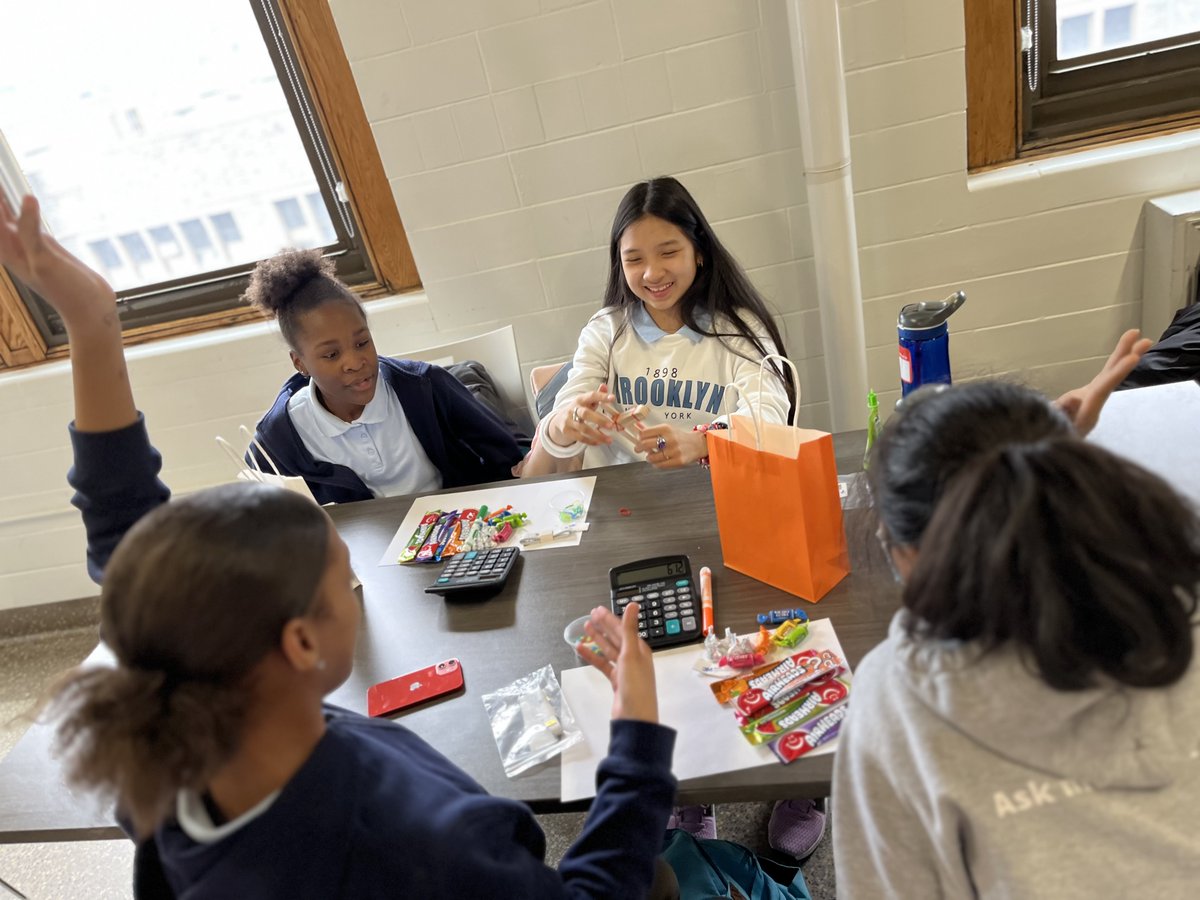 The Bold Futures participants got to spend some time with @hilco_redev @Bellwetherdst this week! With the help of the HRP volunteers and SVP of Operations Stephanie Eggert, the participants got to create their own candy catapults. #strongsmartbold #STEMeducation