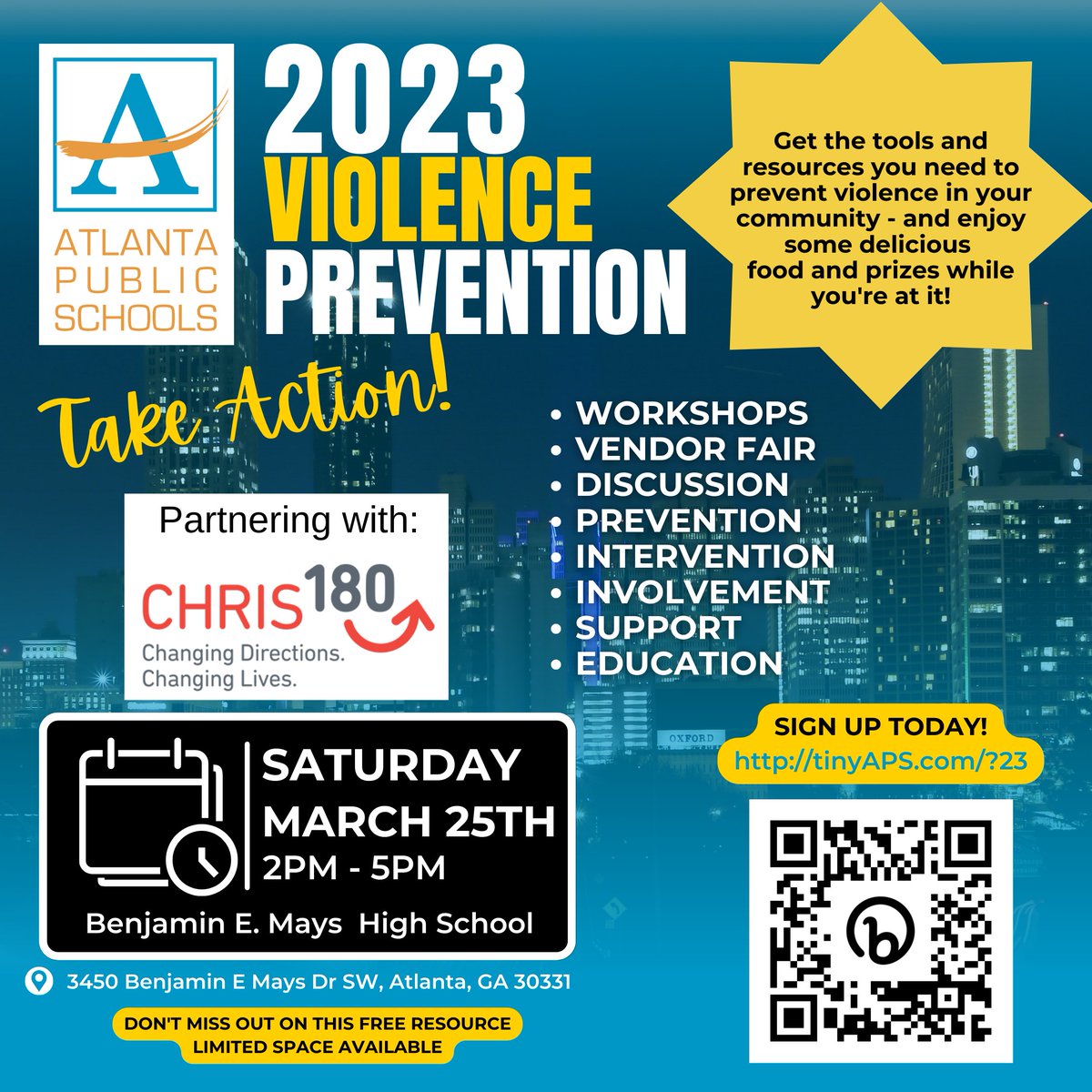 ATTN Parents 📣: APS will host the first-ever Violence Prevention: Parents Aiding Children Through Empowerment event! APS wants every parent to be equipped to handle the unexpected & empowered during challenging times. #PACE RSVP bit.ly/3JIARag #APSViolencePrevention