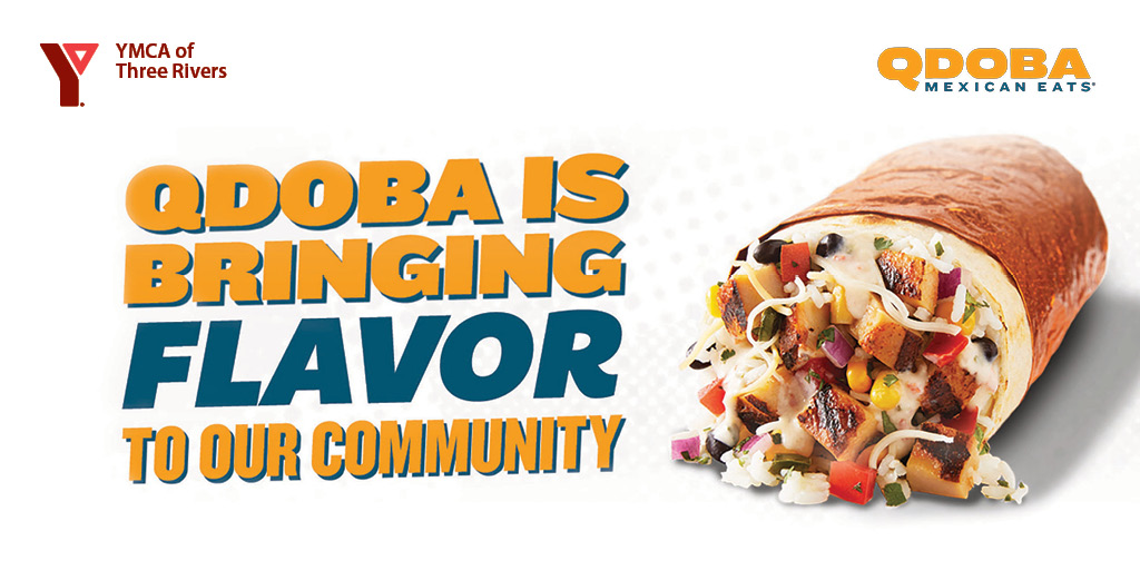 Post workout cravings? Head on over to <a href="/qdoba/">QDOBA</a> (Fairway Plaza, Kitchener) on Tuesday, March 21. All food purchases support our Y’s Greatest Need fund. Tell them the Y sent you, and 25% of your purchase is turned into a donation! #Qdobagives