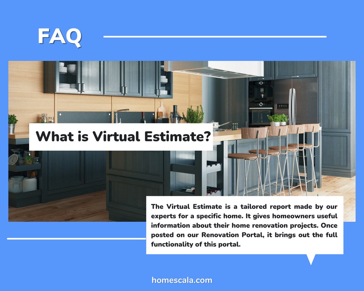 home_scala's tweet image. 🤖💬💰Get a virtual estimate from the comfort of your home and save money and time!
👉 homescala.com
#VirtualEstimate #CostSavings #Convenience