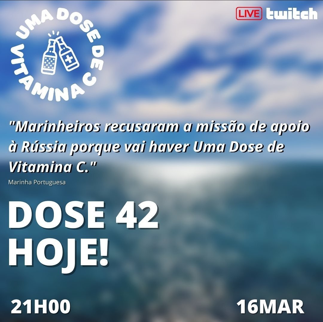 DoseVitaminaC's tweet photo. Desculpem o atraso, fomos a um retiro.

HOJE VOLTAMOS ÀS 21H! https://t.co/9C7GYmHx1B