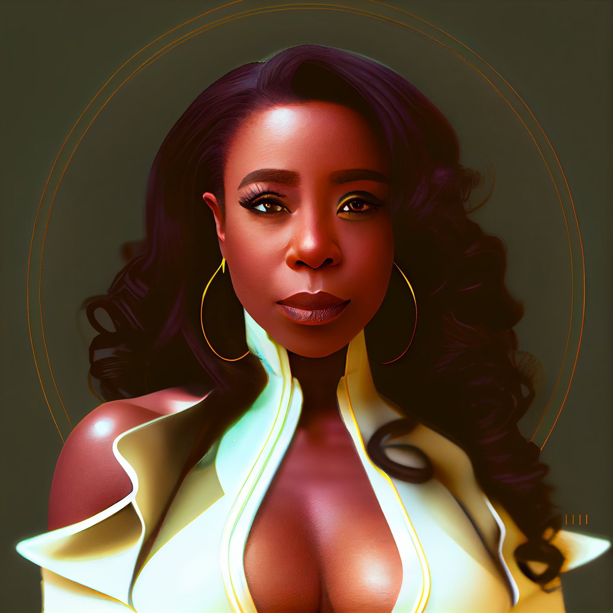 MIZmoniluv's tweet photo. LEGEND OF FIRE AND KINGS: This is Moia Oracle of Ullah. She is the kind yet sage High priestess to the Great Mother and Dragon Creator goddess of the Fantasy Earth world of Arden. #epicfantasy  #characterart #conceptart #aiartist #GenerativeAI https://t.co/MTBm1TU8Z4