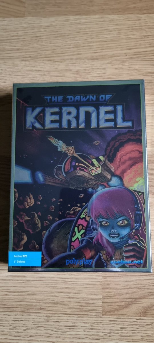 duroweek's tweet image. #mestoykitando, en una compra realizada a @polyplay_xyz he podido tener este gran juego para #amstrad #disk3", obra de #useboxnet @reidrac 
Ya lo había jugado pero no tenía su versión física.
#thedawnofkernel
RECOMENDABLE 100%