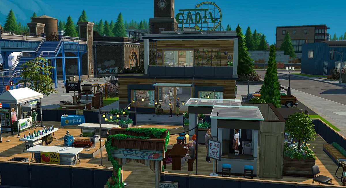 leeliina3's tweet photo. I builded these 4 versions of the community space lot in Evergreen harbor. Hope you'll like them ❤️.
#thesims #thesims4 #sims #sims4 #sims4nocc #sccregram #simscreatorscommunity #ts4 #ts4build #ts4house #showusyourbuilds https://t.co/DkPWAKff1l