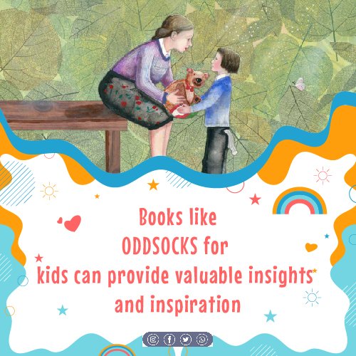 HetherStuartART's tweet image. Books like ODDSOCKS for kids can provide valuable insights and inspiration for overcoming obstacles and embracing our unique qualities and strengths. The book is available on Amazon. 
amzn.to/42vIp7N