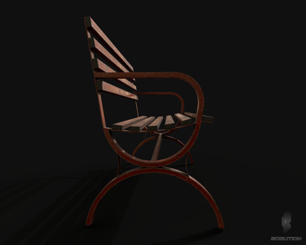 sorution_'s tweet photo. Game-Ready asset, red metal bench w/ PBR material, modeling, and UV mapping by 3Ds max, materials by Substance painter, rendered in Iray.
#3D #3DModel #3Dart #3DArtist #3Ddesign #3dsmax #Iray #adobe #substance_painter #game_asset #asset_artist #cg #cgi #cgiart #cgart #pbr https://t.co/Hdc5NLOw3j