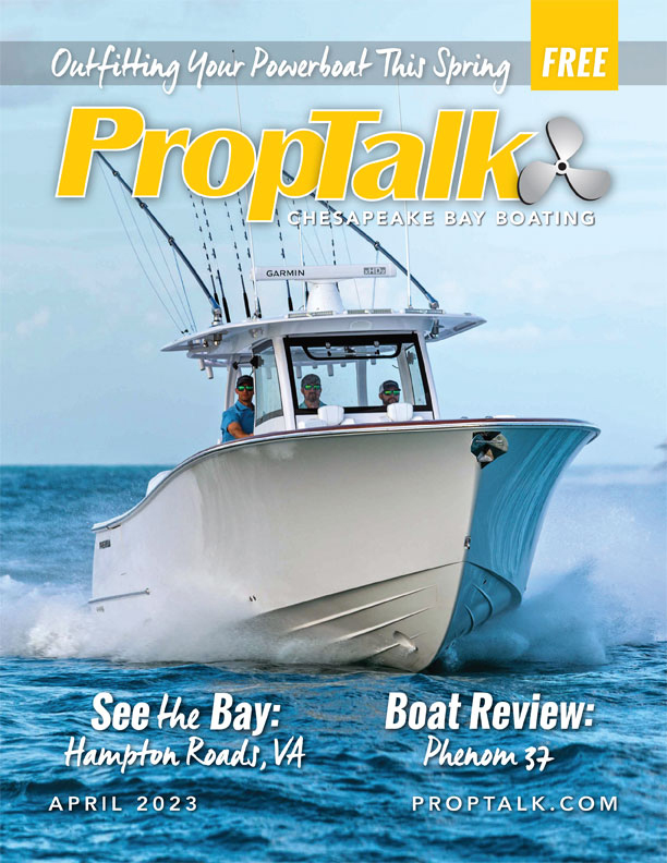 Our April issue has hit the docks! Read it online for FREE at proptalk.com/read-proptalk-…
Photo courtesy of Phenom Yachts.