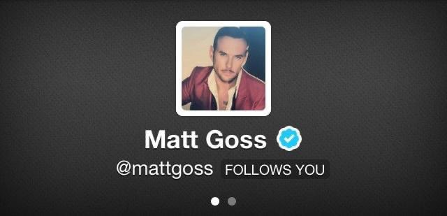 Happy anniversary <a href="/mattgoss/">Matt Goss</a> ❤️