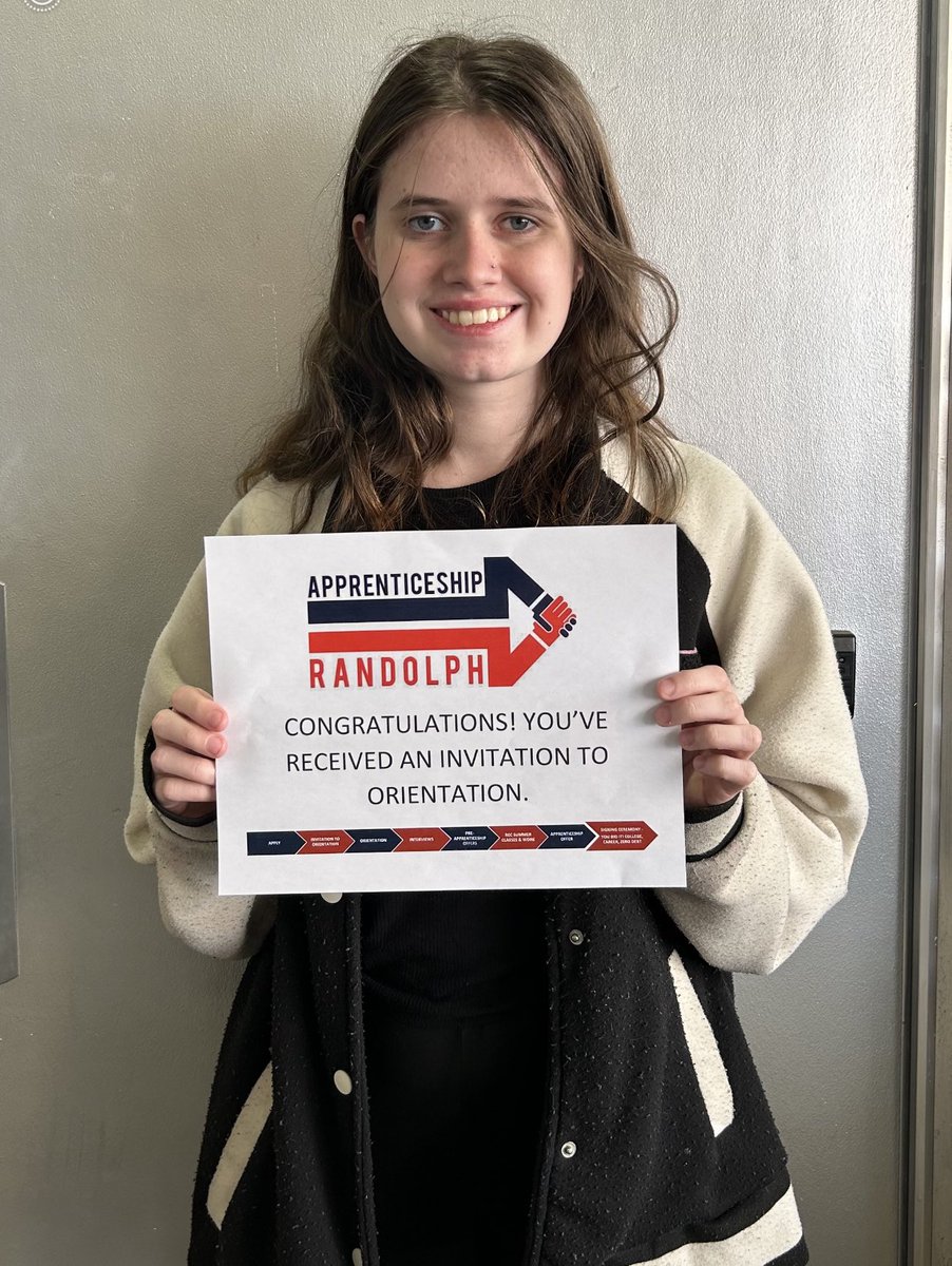 Apprenticeship Randolph tweet media