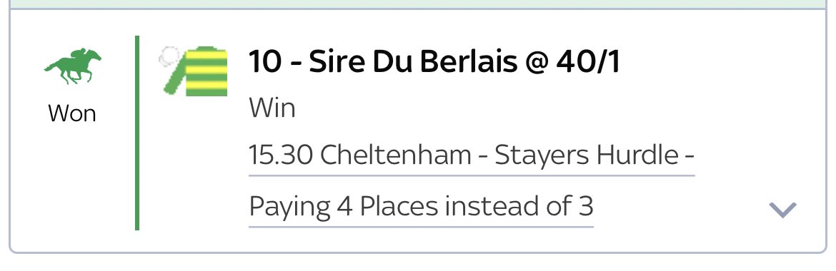 HorseyTippy's tweet photo. A bloodbath for cowards who bet on favourites….

4 wins for Tippy and I today with a hell of a lot of placements 🧠🧠🧠🧠 https://t.co/EqvQCbNXOk
